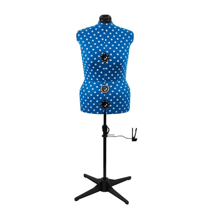 Sewing Online Duckegg Polka Collection Dress Form