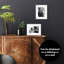 Cadre photo avec détails en métal texturé de style tapis et corde et verre incassable-114076427-114076425