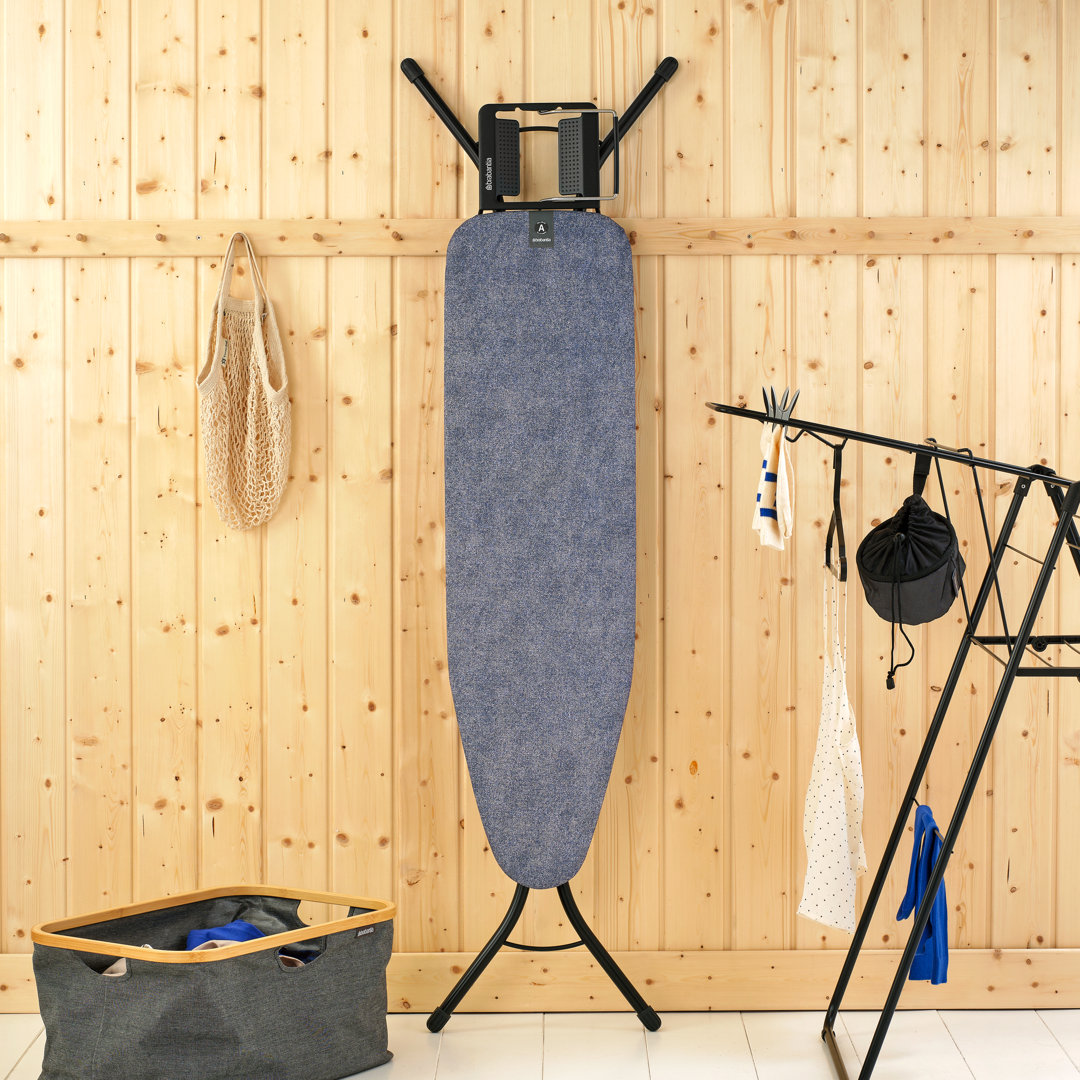 B&Q - Denim Blue Ironing Board (L)110Cm (W)30Cm - Image 2