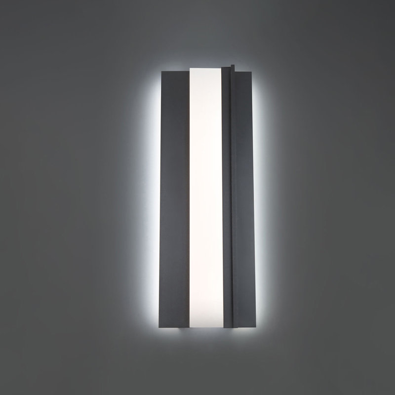 Enigma Aluminium LED Wall Light, 27" H x 3.875" W x 9.625" D, 22.5W