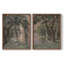 «Vintage Landscape», impression jet d'encre encadrée - ensemble de 2-1888067732-1888067733