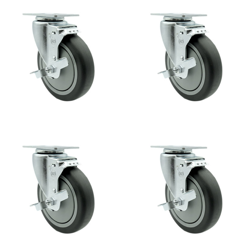 Swivel Caster with Brake
