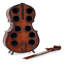 Bufford Floor Wine Bottle Rack Brown
