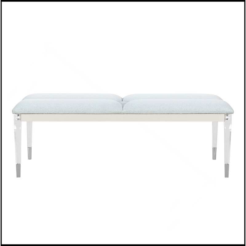 Banc de chambre doré