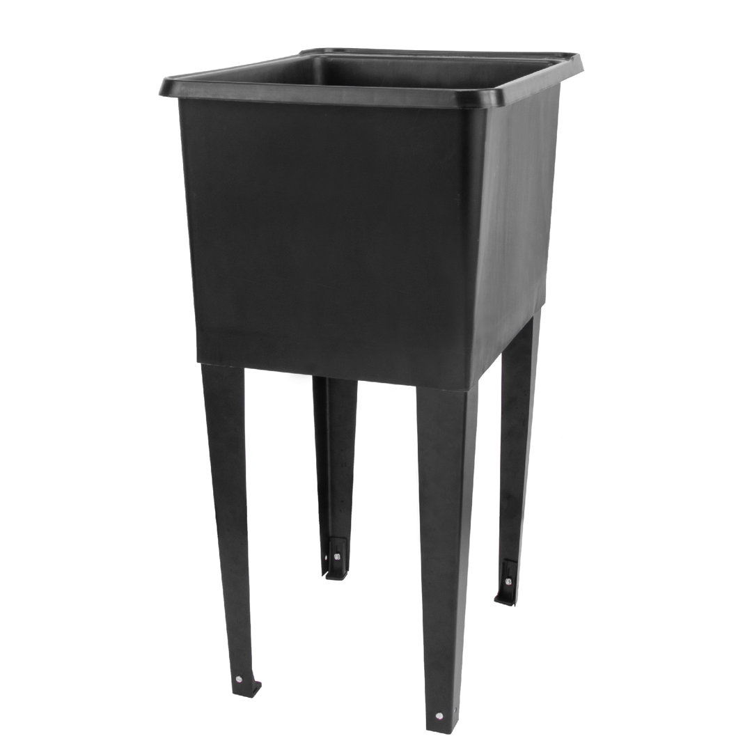17.75" L x 23.25" W Free Standing Laundry Sink Utility-Sink Sink 