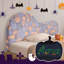 WOWMAX Glow-In-The-Dark Pumpkin Headboard Pillow – Soft Fleece Kids Backrest Cushion For Bed Gap Filling & Room Decor,Fun Seasonal Design
