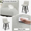Tabourets de bar et de comptoir Loriell avec structure en bois massif-1010717034-1010717046-1010717036