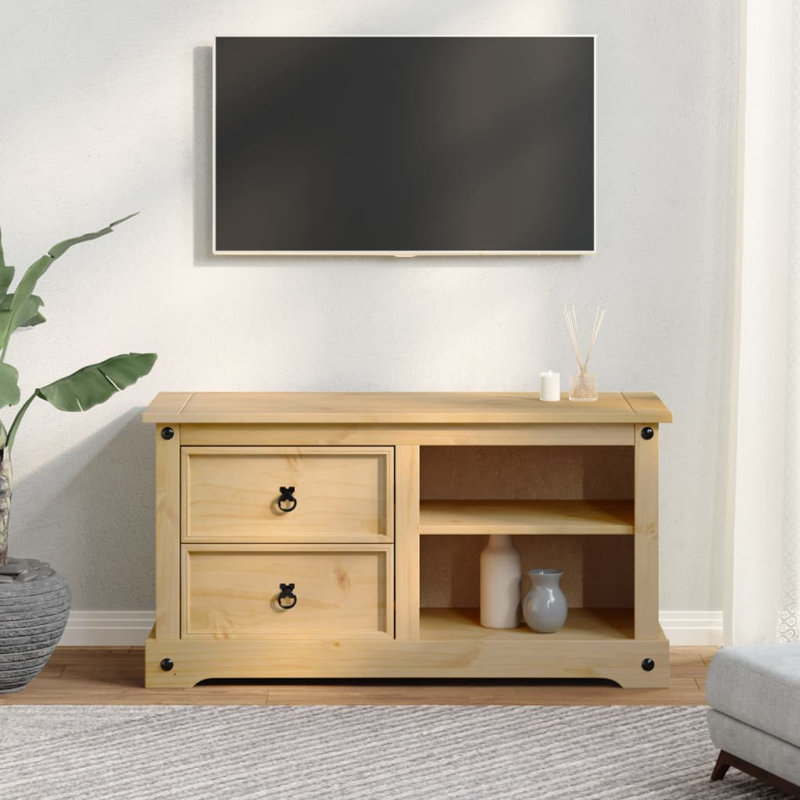 Marlow Home Co. TV Cabinet Corona 100X40x52 Cm Solid Wood Pine