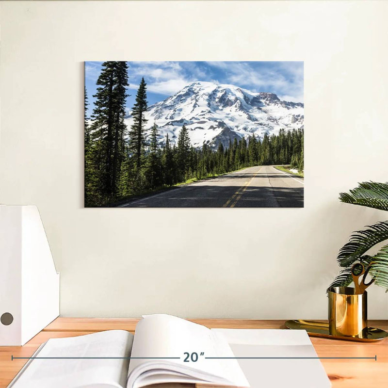 Mehar Road To Mount Rainier, H 8 po x l 12 po