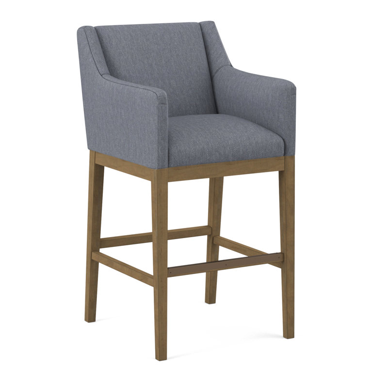 Upholstered Stool, 61471-88, Beachwood