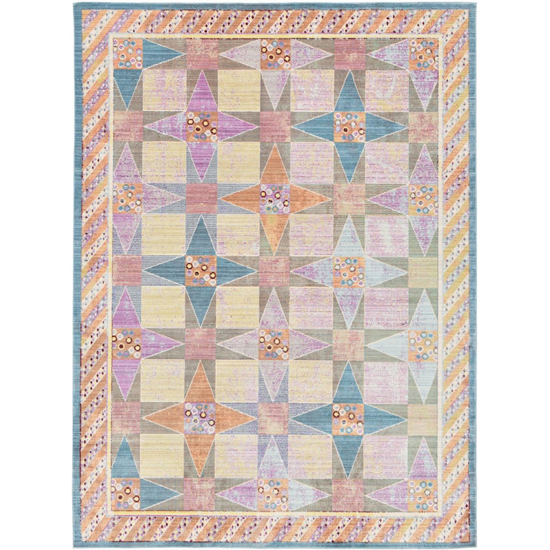 Tapis beige Donminique, Rectangle 7 pi x 10 pi