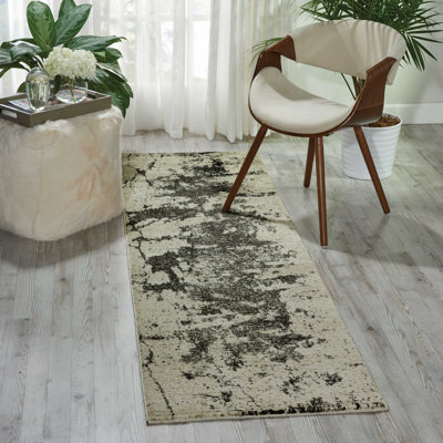 Tapis ivoire moderne moderne
