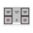ILVE Nostalgie II Series Noblesse 40 inch Dual Fuel Range with 6 Sealed Burners, Griddle (Glass Door)-103962083-103962086