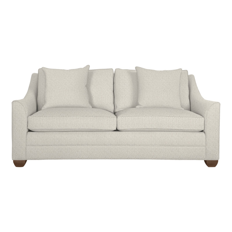 Canapé Nicholas, La Havane, Chenille Crypton® neige Nomad
