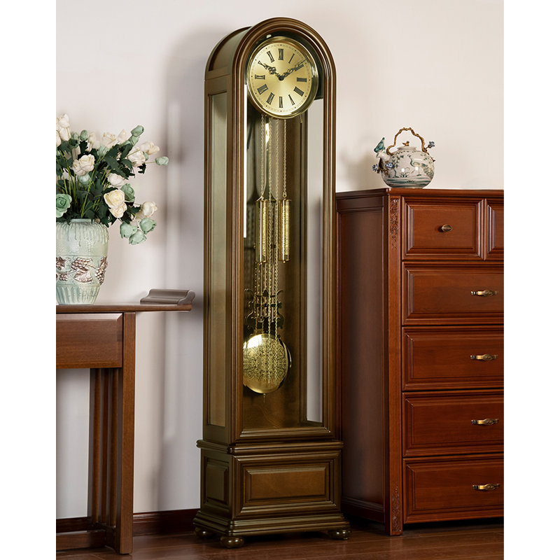 European-style retro vertical floor clock