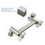 4 Inch Wall Mount Adjustable Extension Shower Arm Replacement Shower Arm with Flange for Shower Head-103516104