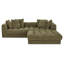 Canapé modulaire Lisbon Davie Nook Olive-1178370481-1178370482