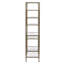Bibliothèque géométrique en acier Charney H 68 "x l 30,5"-23211641