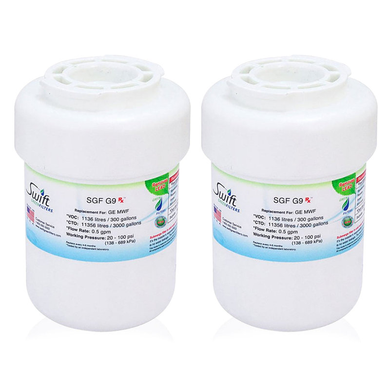 SGF-G9 Rx Compatible Pharmaceuticals Refrigerator Water Filter for MWF, MWFA, WF-287,WF287, 469991.