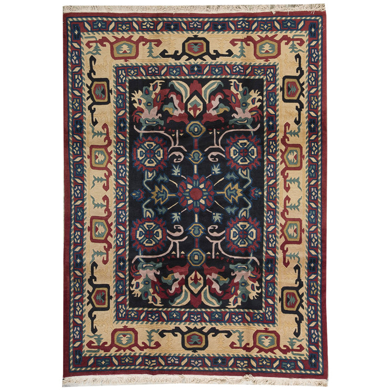 Tibetan Wool Oriental Area Rug