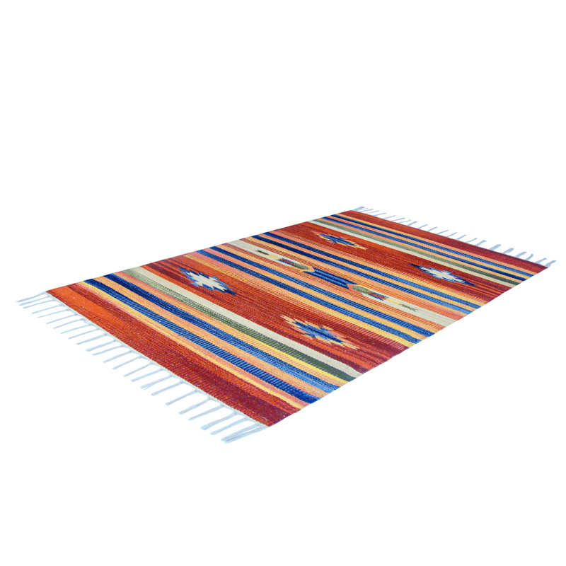 Southwestern Cotton Area Rug, Rectangle 60 x 90cm