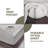 Modal From Beechwood 400 Thread Count Lightweight Cooling Solid Deep Pocket Bed Sheet Set-97691069-97691079