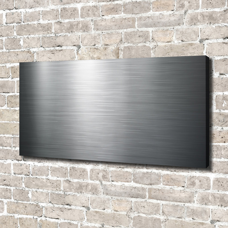 Metal Background - Wrapped Canvas Print
