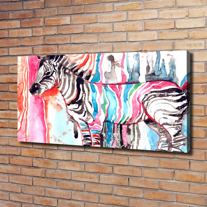 Zebra - Wrapped Canvas Print