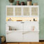 Lit escamotable avec armoire supérieure, lit escamotable peu encombrant avec lumière et USB
