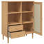 90cm Sideboard Rattan Look-93314901