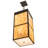 4 - Light Brown Shaded Pendant
