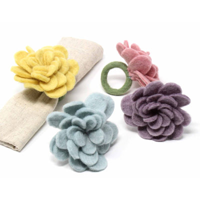 Felted Wool Napkin Ring
