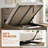 Hydraulic Lift Storage Upholstered Platform Bed With Storage Headboard-1630187319-1630187312