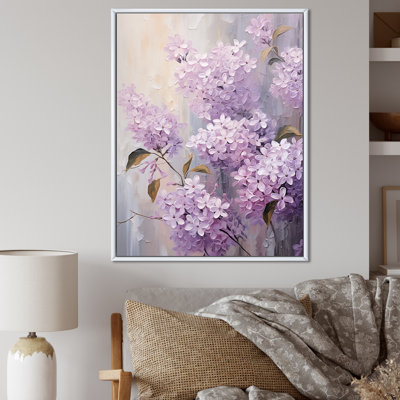 Blooming Lilac Melody, reproduction d'art sur toile