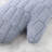 MARTHA STEWART Honeycomb Quilted Chambray Oven Mitt 2-Pack Set  7"x13"-110494255