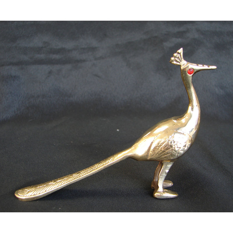 Belle figurine de paon