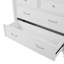 Grand garde-manger autoportant, armoire de rangement avec 6 tablettes de porte, armoire d'appoint-186439601