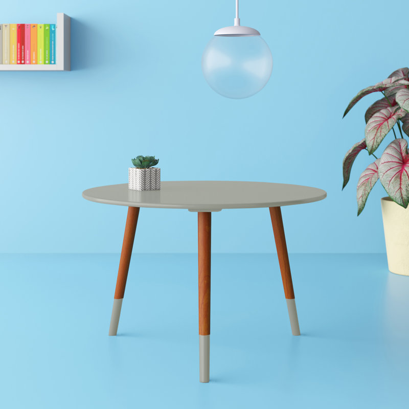 Danka Coffee Table, Gray/Walnut