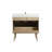 Steinfeldt 36'' Single Bathroom Vanity with Engineered Marble Top-1052548019