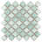 Hudson Tangier 12-3/8 " x 12-3/8 " Porcelain Arabesque Mosaic Wall & Floor Tile-2015103555
