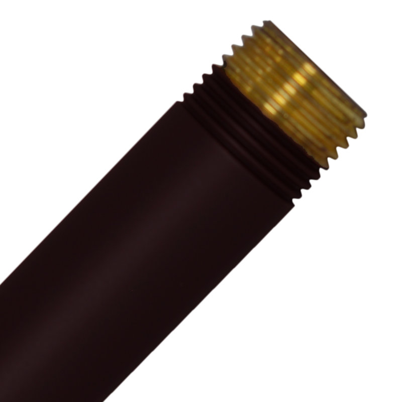 ½” x 6" IPS Brass Pipe Nipple, Oil Rubbed Bronze