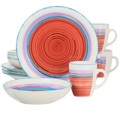 12 Piece Dinnerware Set, Service for 4