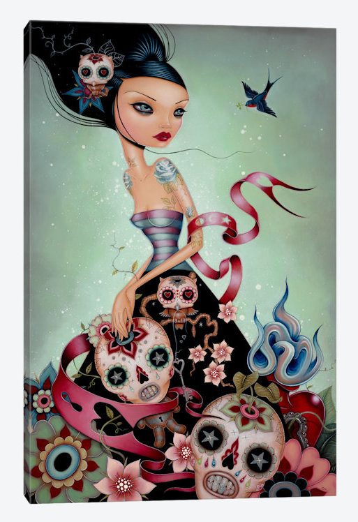« rêve escape », reproduction d’art sur toile tendue, H 40 po x l 26 po x P 1,5 po, Toile tendue, Pas de tapis