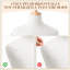 Torse de mannequin pour hommes, buste ajustable de 163 à 188 cm (64 à 74 pouces) en mousse beige avec trépied en bois massif pour la présentation de vêtements et costumes pour hommes, couture et confection sur mesure.