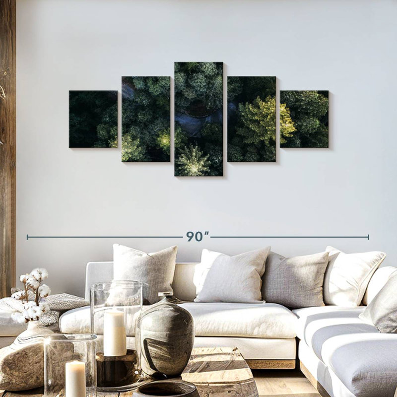 Forest Route, 30" H x 68" W