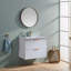 Ensemble de meuble-lavabo simple mural moderne 30 po 30 po