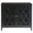Black Console Table with Shelf Inside