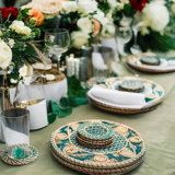 Chalene Plastic / Acrylic No Pattern Round Placemat