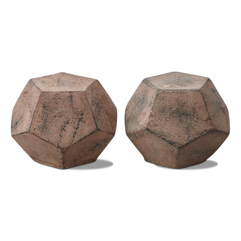 Octogon Bookend Decor