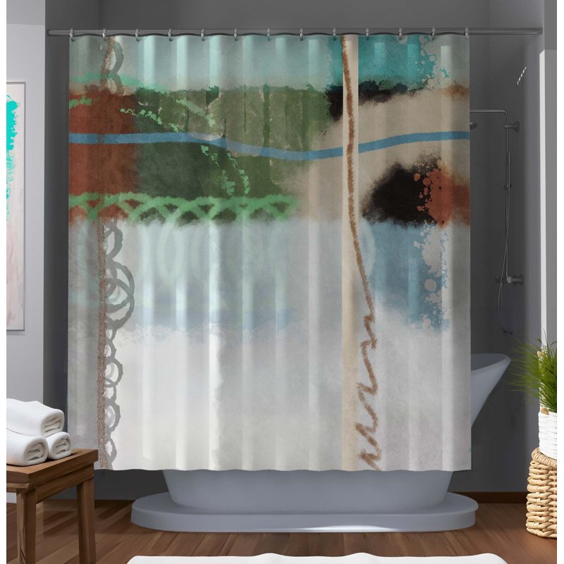 Rideau de douche abstrait Dilesh